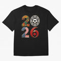 United 2026 Soccer Fan - North America Host Countries Oversized T-Shirt Bring Supporter Culture to FIFA World Cup 2026 Group Stage Inspired by Haaland and Mbappe, England Energy, Champion Mindset, Group Stage Buzz, Knockout Tension and Passionate