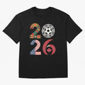 2026 Football Countries Design Usa Canada Mexico Inspired Oversized T-Shirt Feel Global Football Passion for FIFA World Cup 2026, Connected to Neymar, Haaland and Cristiano Ronaldo, England, Game Day Rituals, Football Legends, Country Pride and the