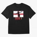 England World Cup 2026 T-Shirt_84815873 Oversized T-Shirt Stand with the FIFA World Cup 2026 USA Canada Mexico Journey through Neymar, Haaland and Cristiano Ronaldo Highlights, Spain and Netherlands Pride, Retro Football Energy, Iconic Rivalries,