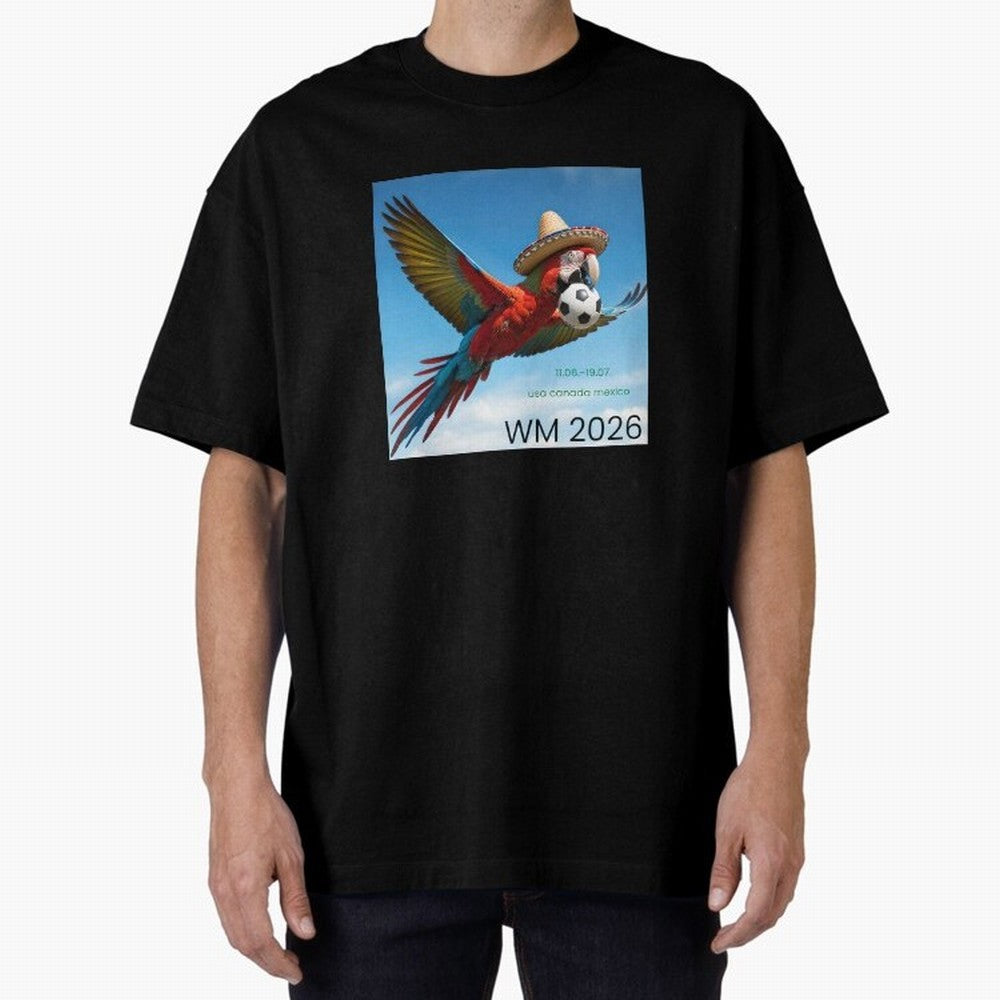 2026 World Cup USA Canada Mexico Oversized T-Shirt Stand Out with Spirit from Global Football Passion for FIFA World Cup 2026 USA Canada Mexico, Capturing Mbappe and Neymar, France and Portugal, Game Day Rituals, Football Legends, Country Pride and