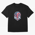 Usa 2026 World Cup - Star Spangled Soccer - American Host Fan Oversized T-Shirt Bring Legendary Rivalry Energy to FIFA World Cup 2026 Group Stage for Fans of Neymar, Haaland and Cristiano Ronaldo and France, Bringing Soccer Culture, Superstar