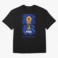 World Cup26 Houston Trophy Oversized T-Shirt Celebrate Fan Favorites in FIFA World Cup 2026 Spirit, Connected to Germany, Messi, CR7 and Mbappe, Supporter Pride, Iconic Celebrations, Legendary Names and Global Match Day Energy; Ideal for Passionate