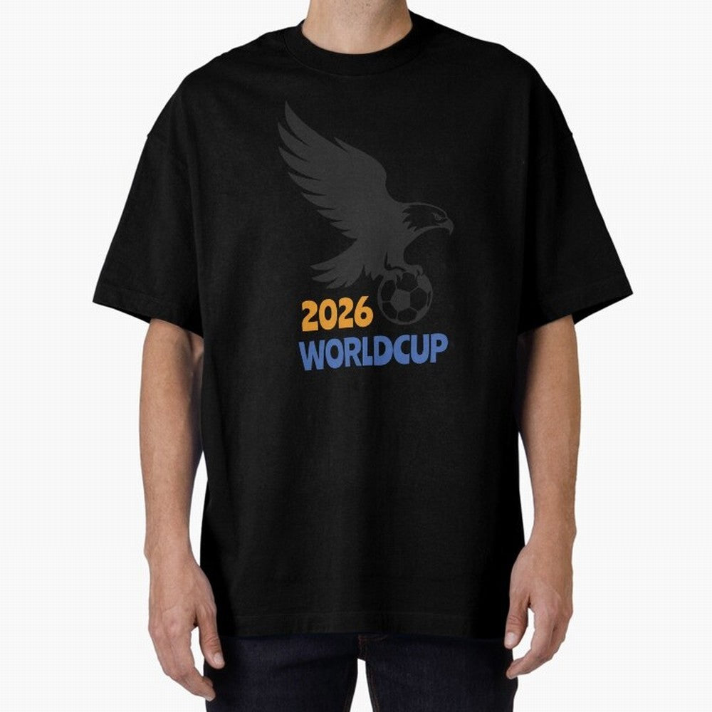 world cup 2026 Oversized T-Shirt Back Your Heroes with Match Day Hype around FIFA World Cup 2026 USA Canada Mexico, CR7 and Messi, Netherlands, Football History, Final Match Energy, Crowd Noise and Once in a Lifetime Moments; Great for Watch