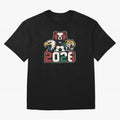 World Cup 2026 USA Canada Mexico Host Mascots Oversized T-Shirt Honor the FIFA World Cup 2026 Journey through Messi, CR7 and Mbappe Highlights, Brazil, Portugal and Argentina Pride, Football Festival Excitement, Trophy Ambitions, Country Rivalries