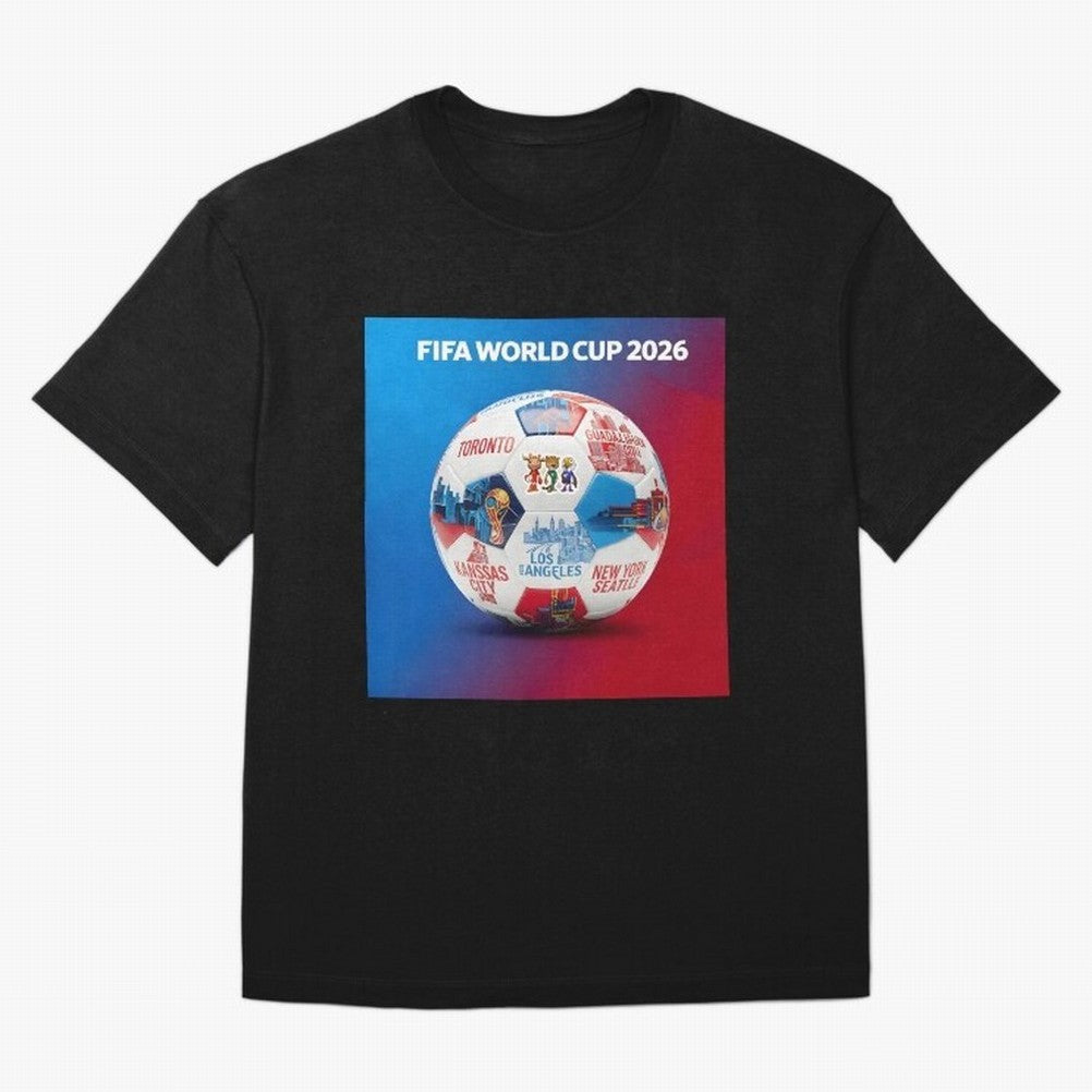North America Football 2026 Oversized T-Shirt Capture FIFA World Cup 2026 Filled with Mbappe, Argentina Energy, Tournament Hype, Historic Matchups, Family Viewing Parties and Global Sports Pride; Perfect for People Who Love Argentina, Brazil,