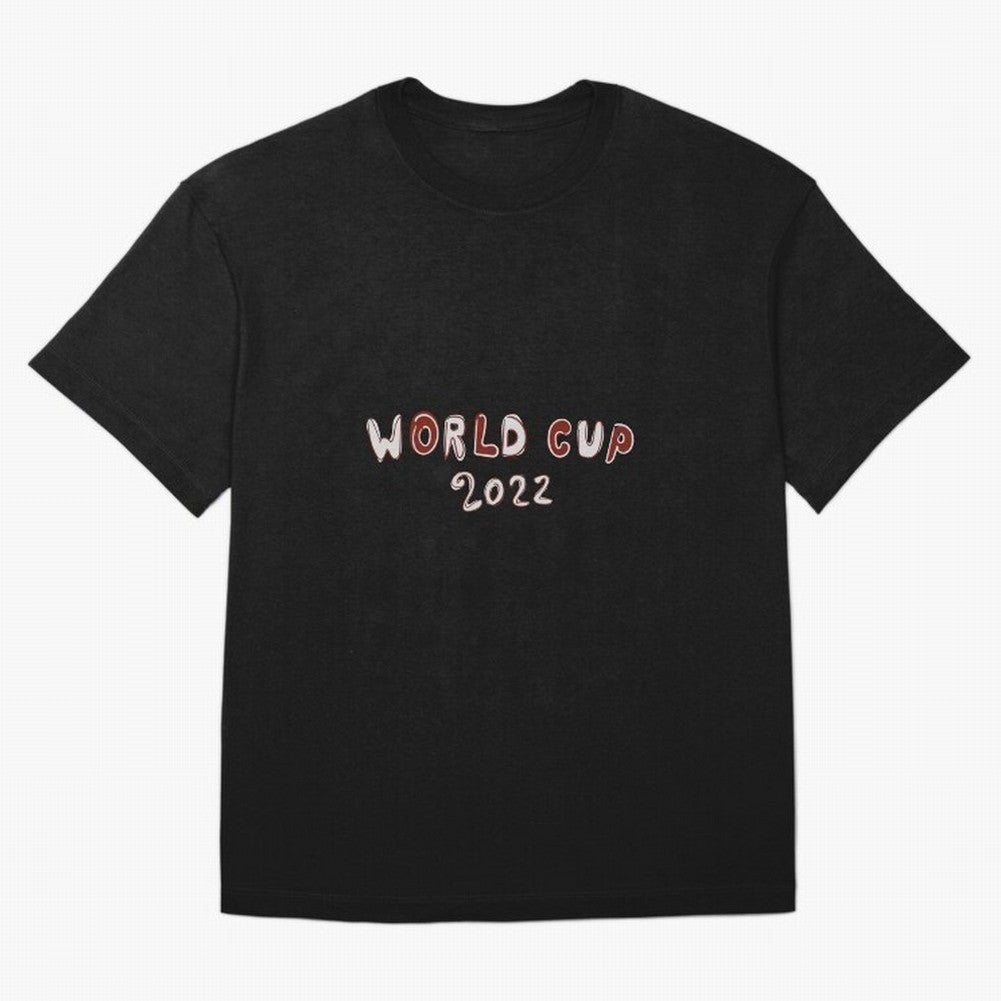 2022 World Cup funny shirt Qatar World Cup Soccer 2022 Oversized T-Shirt Support Your Favorite Stars during FIFA World Cup 2026 Spirit, Filled with Argentina, France and Brazil, Neymar, Haaland and Cristiano Ronaldo, Tournament Hype, Historic