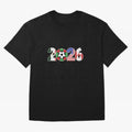 North American Soccer Spirit Team 2026 T-Shirt_82770209 Oversized T-Shirt Keep Football History Alive during FIFA World Cup 2026 for Fans of Messi and Argentina, France and Brazil, Bringing Champion Mindset, Group Stage Buzz, Knockout Tension and