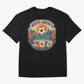 USA Canada Mexico Soccer Cup Oversized T-Shirt Celebrate Football Dreams Across FIFA World Cup 2026 USA Canada Mexico Spirit, Inspired by Spain, Neymar, Sports Nostalgia, International Competition, Famous Players and Unforgettable Victories;