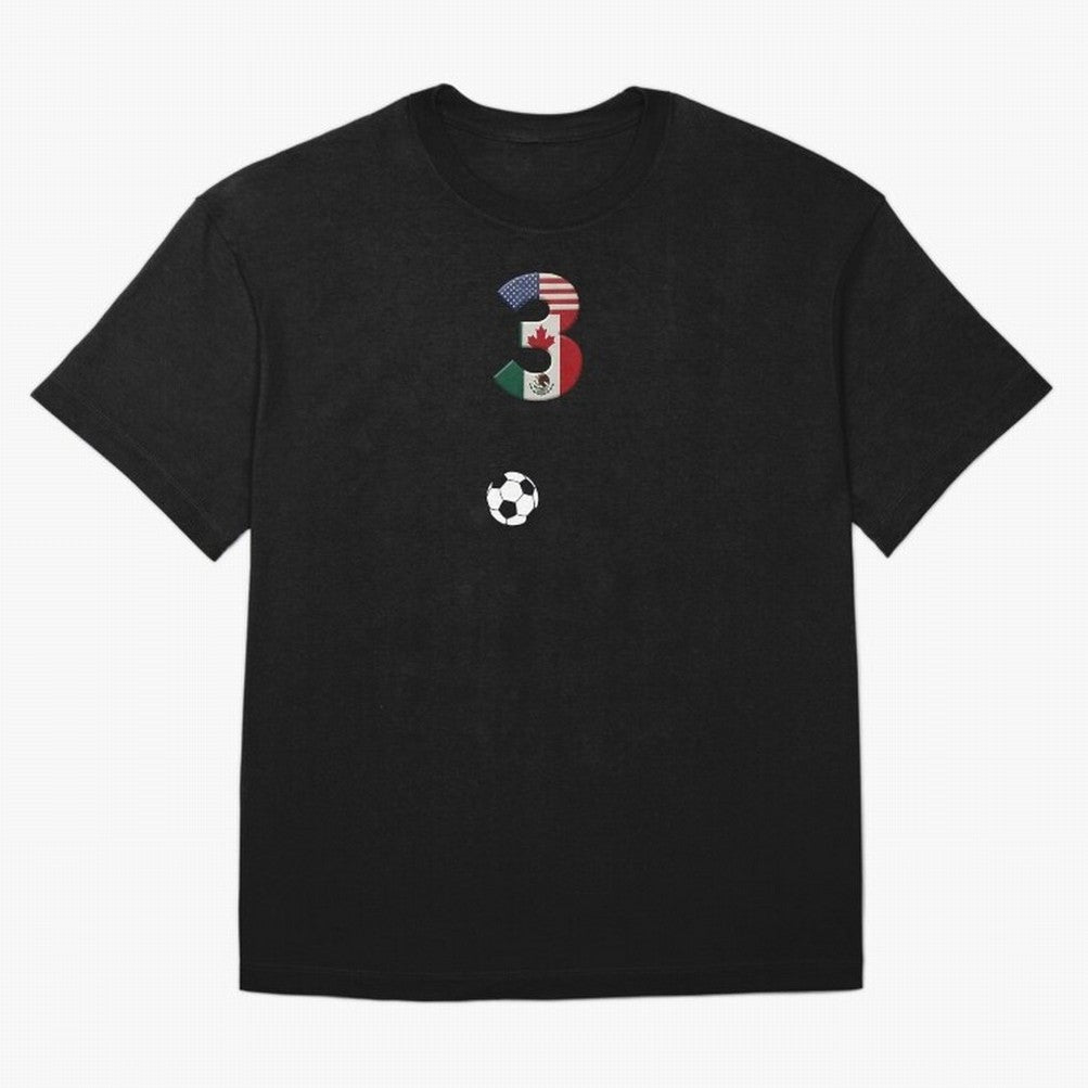 World Cup 2026 Host Nations Oversized T-Shirt Celebrate Rivalries and Pride in Match Day Hype around FIFA World Cup 2026, Neymar, Haaland and Cristiano Ronaldo, Portugal, Spain and Germany, Vintage Soccer Flavor, Modern Football Stars, National