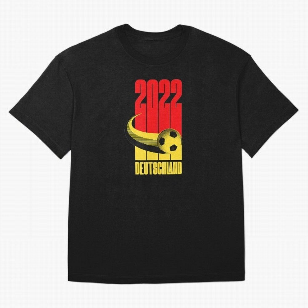 Germany 2022 Football Soccer Graphic Deutschland Oversized T-Shirt Bring Supporter Culture to Global Football Passion for FIFA World Cup 2026 Group Stage, Capturing Messi, Neymar and Mbappe, England, Game Day Rituals, Football Legends, Country