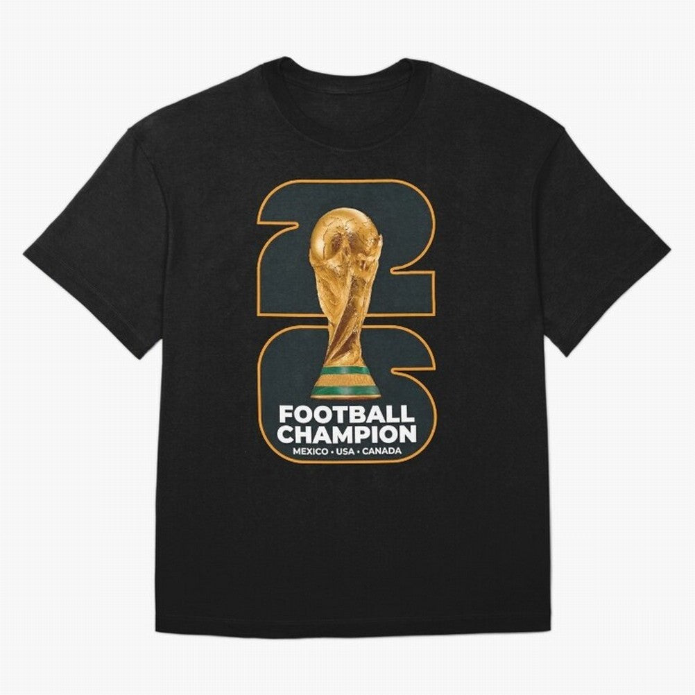 2026 Soccer Tournament Graphic - Football Champion Art Oversized T-Shirt Bring Supporter Culture to Match Day Hype around FIFA World Cup 2026 Group Stage, Cristiano Ronaldo, Brazil, Portugal and Argentina, Fan Favorite Moments, National Team