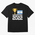 Argentina World Cup Soccer Football 2022, Argentina Soccer Jersey Argentinian Football, Argentina, Argentinian, Qatar World Cup 2022 Oversized T-Shirt Celebrate Fan Favorites in Global Football Passion for FIFA World Cup 2026 Group Stage, Inspired