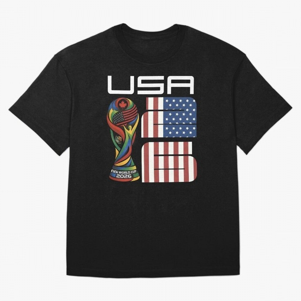 USA World Cup 2026 Host Nation Soccer Design Oversized T-Shirt Support the Legends of Global Football Passion for FIFA World Cup 2026, Capturing CR7, Germany, Game Day Rituals, Football Legends, Country Pride and the Road to the Final; Perfect for
