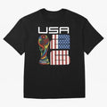 USA World Cup 2026 Host Nation Soccer Design Oversized T-Shirt Support the Legends of Global Football Passion for FIFA World Cup 2026, Capturing CR7, Germany, Game Day Rituals, Football Legends, Country Pride and the Road to the Final; Perfect for