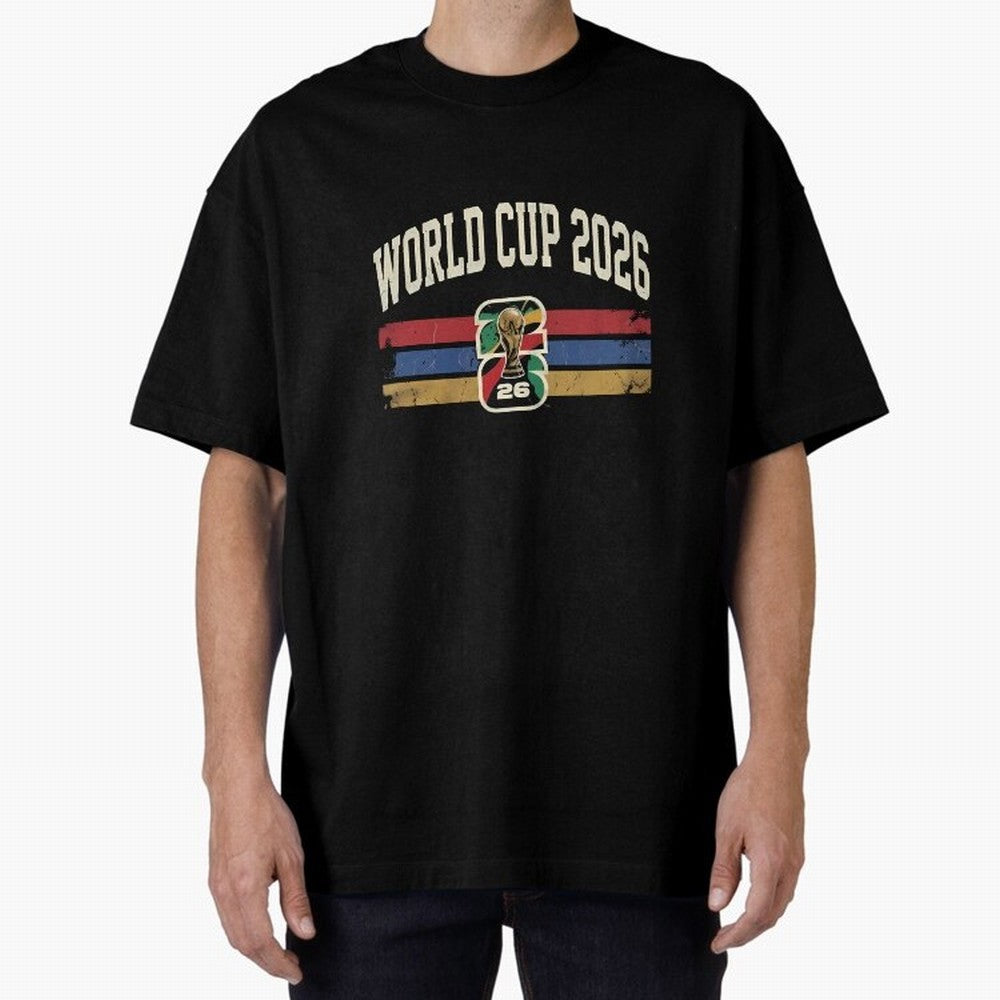 Vintage world cup 2026 T-Shirt_88741562 Oversized T-Shirt Join the Global Buzz around FIFA World Cup 2026 USA Canada Mexico Spirit, Made for Argentina and Brazil, Cristiano Ronaldo, Football Festival Excitement, Trophy Ambitions, Country Rivalries