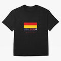 Usa 2026 World Cup Fever Americas Football. Oversized T-Shirt Show Championship Spirit for Match Day Hype around FIFA World Cup 2026 USA Canada Mexico, Messi, Neymar and Mbappe, England, Stadium Chants, National Pride, Trophy Dreams and