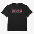 Vintage American 2026 Collegiate Style T-Shirt Sticker Design Oversized T-Shirt Support FIFA World Cup 2026 USA Canada Mexico Spirit, Inspired by Portugal, Neymar, Haaland and Cristiano Ronaldo, Sports Nostalgia, International Competition, Famous