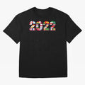 All the 32 Teams that Played in 2022 in Qatar for Football Fans Oversized T-Shirt Bring Match Day Fire to Global Football Passion for FIFA World Cup 2026 USA Canada Mexico, Built around CR7, England and Germany, Global Supporter Spirit, Legendary