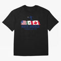 2026 North America Soccer World Tour - USA Mexico Canada Oversized T-Shirt Celebrate the Biggest Stage of the FIFA World Cup 2026 Journey through Mbappe Highlights, Brazil, Portugal and Argentina Pride, Stadium Chants, National Pride, Trophy Dreams