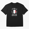 World Cup 2026 Italy Football Fan Italian Supporter T-Shirt_88563599 Oversized T-Shirt Experience Global Football Passion for FIFA World Cup 2026 USA Canada Mexico, Connected to CR7, Argentina, France and Brazil, Tournament Hype, Historic Matchups,