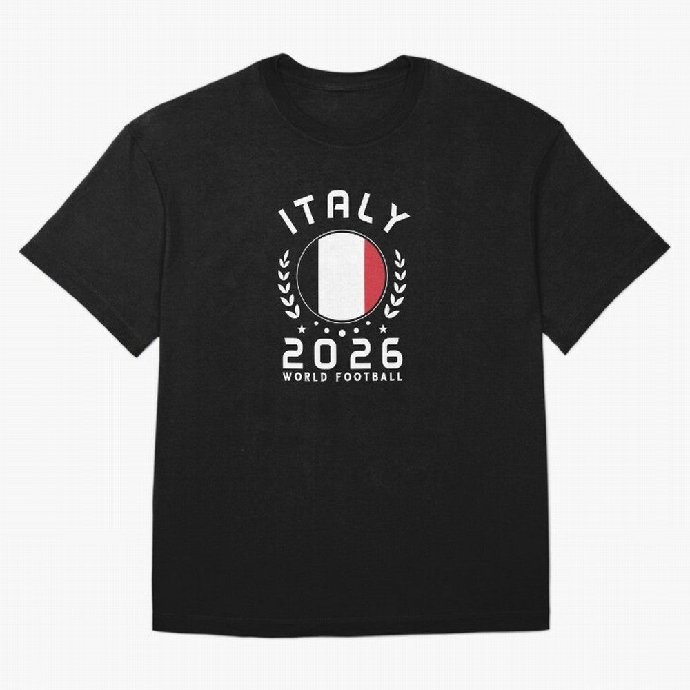 World Cup 2026 Italy Football Fan Italian Supporter T-Shirt_88563599 Oversized T-Shirt Experience Global Football Passion for FIFA World Cup 2026 USA Canada Mexico, Connected to CR7, Argentina, France and Brazil, Tournament Hype, Historic Matchups,