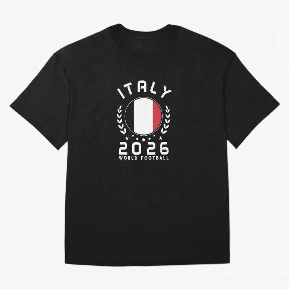 World Cup 2026 Italy Football Fan Italian Supporter T-Shirt_88563599 Oversized T-Shirt Bring Champion Energy into Global Football Passion for FIFA World Cup 2026 USA Canada Mexico, Made for Haaland and Mbappe, England, Stadium Memories, Football
