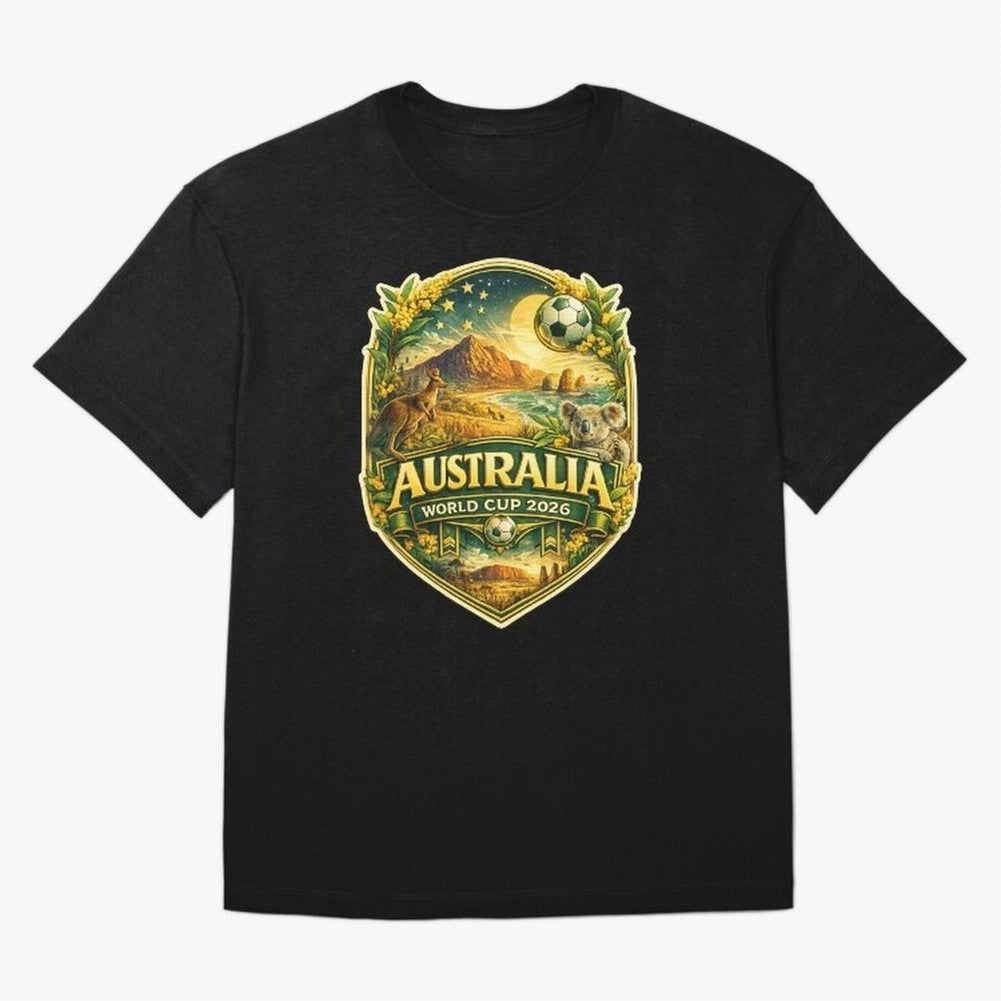 Australia FIFA World Cup 2026 Great Barrier Reef Outback Kangaroo Coast Oversized T-Shirt Remember Iconic Moments from the FIFA World Cup 2026 Journey through Neymar, Haaland and Cristiano Ronaldo Highlights, Spain Pride, Game Day Rituals, Football