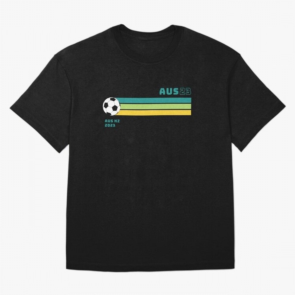 Australian Womens World Cup 2023 Oversized T-Shirt Mark FIFA World Cup 2026 Inspired by Mbappe, Germany Energy, Sports Nostalgia, International Competition, Famous Players and Unforgettable Victories; Perfect for Supporters Who Want Bold Football
