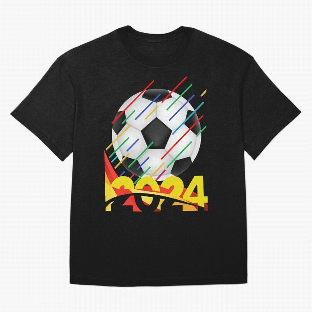 FOOTBALL 2024 Oversized T-Shirt Show Your Love for the FIFA World Cup 2026 USA Canada Mexico Journey through Messi and Cristiano Ronaldo Highlights, England, France and Netherlands Pride, Tournament Hype, Historic Matchups, Family Viewing Parties