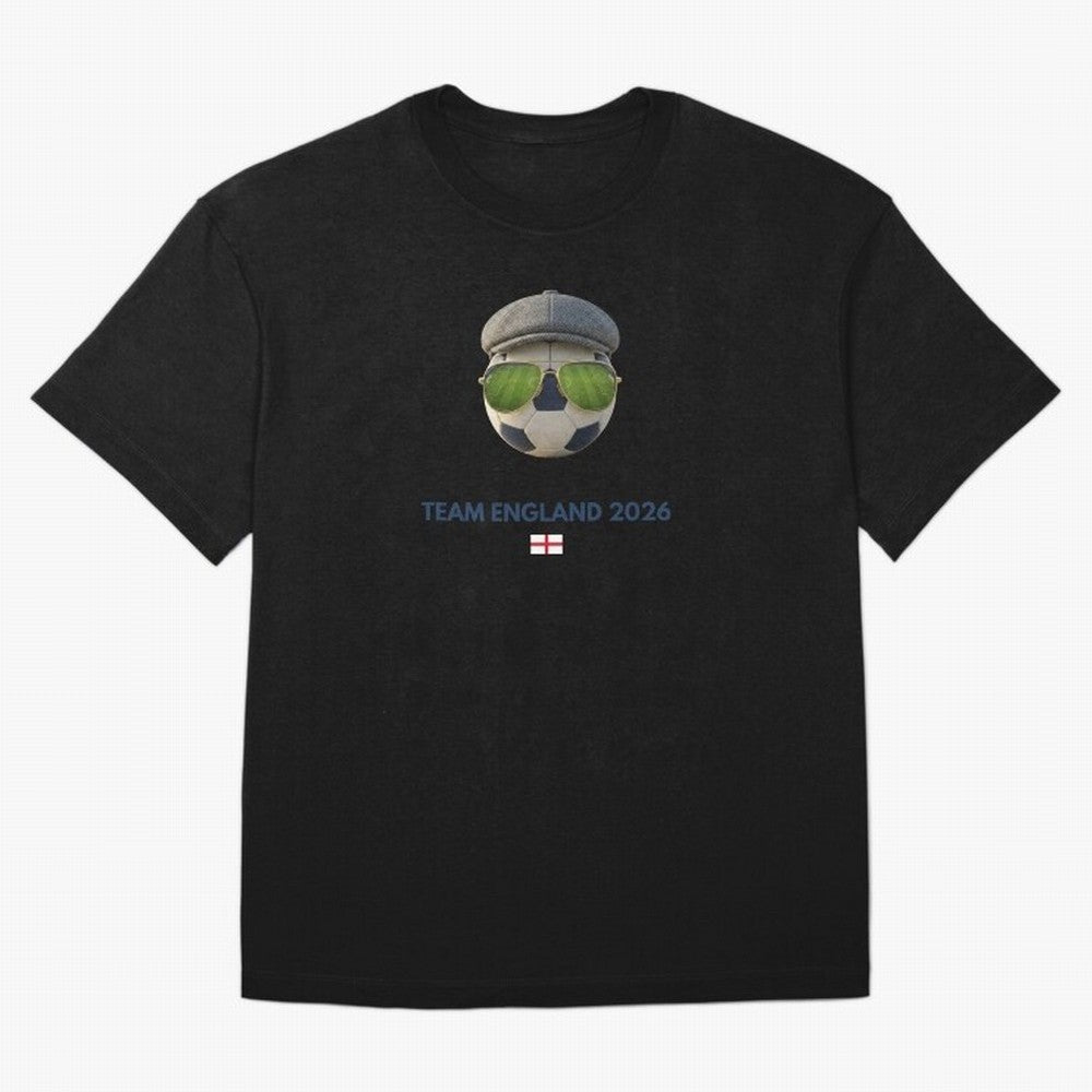 Football Fan Gear: Team England 2026 Oversized T-Shirt Experience FIFA World Cup 2026 for Fans of Haaland and Brazil, Portugal and Argentina, Bringing Fan Favorite Moments, National Team Passion, Big Match Drama and Soccer History; Ideal for Fans