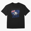 Australia Soccer 2026: Grunge Flag & Football Pride Oversized T-Shirt Carry National Pride through the FIFA World Cup 2026 Journey through Cristiano Ronaldo, Haaland and CR7 Highlights, Brazil Pride, Football History, Final Match Energy, Crowd