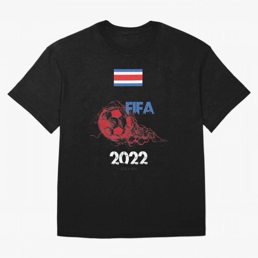 World Cup Qatar 2022 Costa Rica Oversized T-Shirt Follow the Road to Global Football Passion for FIFA World Cup 2026 Group Stage, Centered on Cristiano Ronaldo, Haaland and CR7, Portugal, Game Day Rituals, Football Legends, Country Pride and the