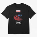 World Cup Qatar 2022 Costa Rica Oversized T-Shirt Follow the Road to Global Football Passion for FIFA World Cup 2026 Group Stage, Centered on Cristiano Ronaldo, Haaland and CR7, Portugal, Game Day Rituals, Football Legends, Country Pride and the