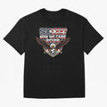 Soccer Now We Care 2026 USA Shirt Funny American Soccer Fan Patriotic World Football Design Oversized T-Shirt Follow FIFA World Cup 2026 Spirit, Made for Brazil, Portugal and Argentina, CR7 and Messi, Tournament Hype, Historic Matchups, Family