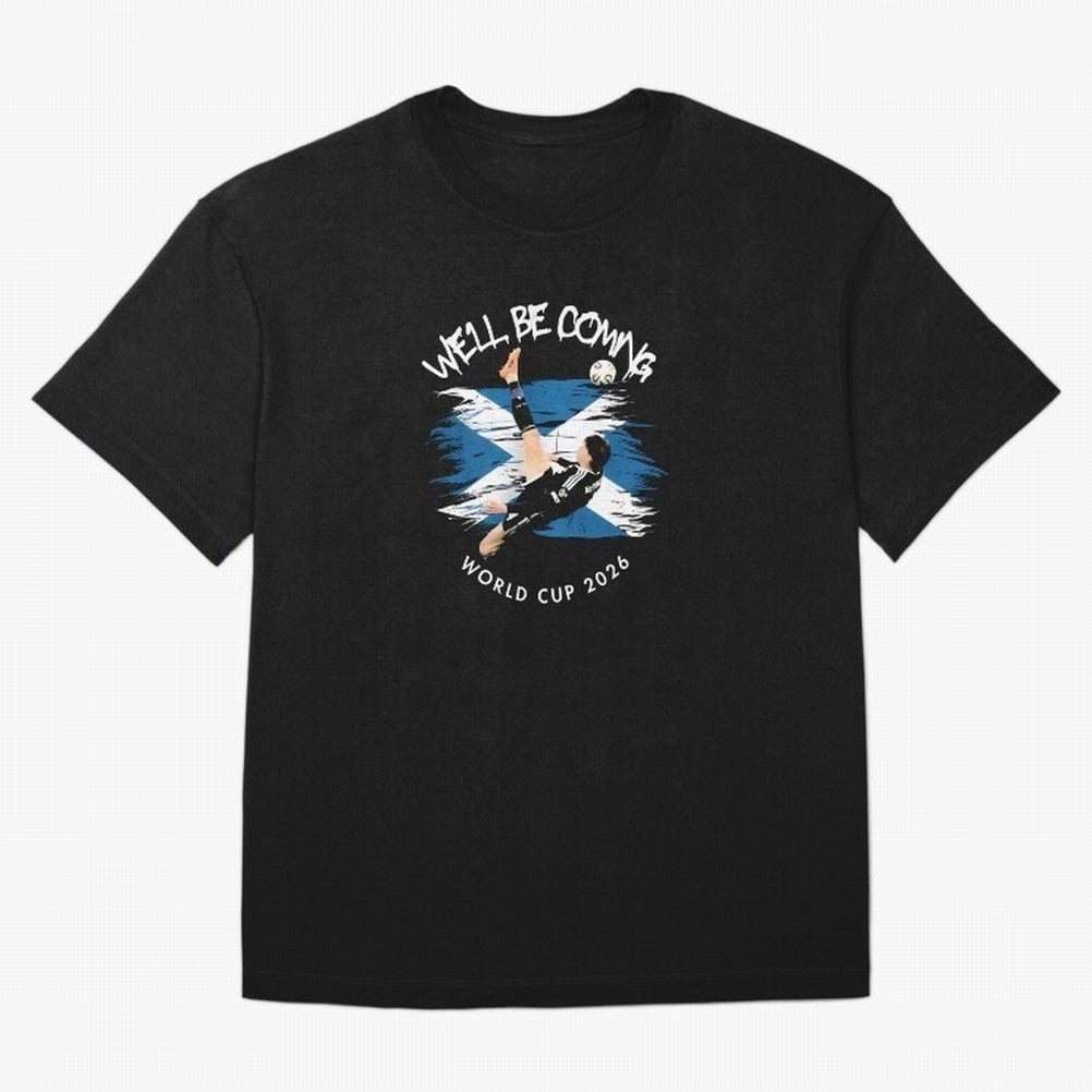 We'll be coming 2026 - Scotland World Cup 2026 ¨C Tartan Army Returns T-Shirt_83870657 Oversized T-Shirt Fuel Your Fan Pride for FIFA World Cup 2026 Group Stage for Fans of Haaland and Portugal, Spain and Germany, Bringing Championship Spirit,