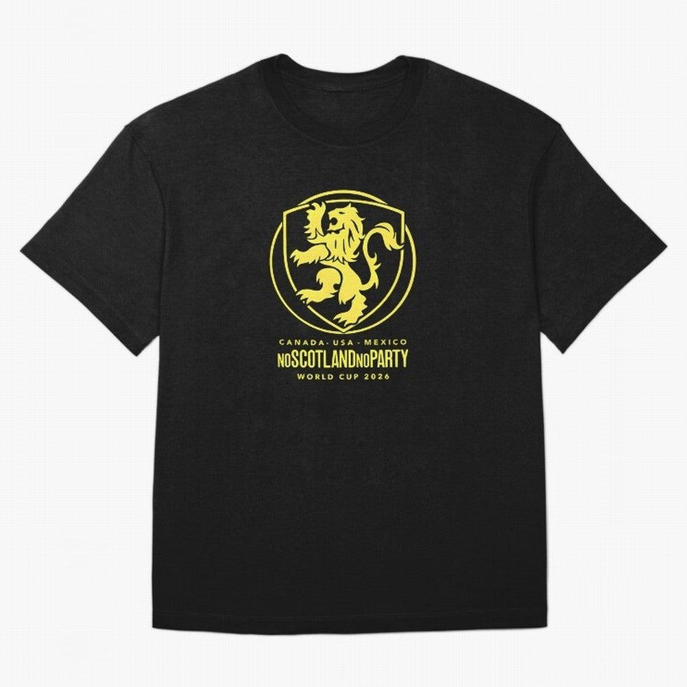 Scotland World Cup 2026 No Scotland No Party T-Shirt_83987455 Oversized T-Shirt Support Iconic Players in FIFA World Cup 2026 Celebrating Messi and Cristiano Ronaldo, Argentina and Brazil Energy, Football History, Final Match Energy, Crowd Noise