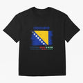 BOSNIA WORLD CUP 2026 Oversized T-Shirt Bring Home FIFA World Cup 2026 for Fans of Mbappe and Neymar and Brazil, Portugal and Argentina, Bringing Soccer Culture, Superstar Moments, National Team Dreams and Competitive Fire; Ideal for Fans Who