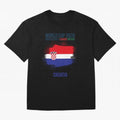 CROATIA WORLD CUP 2026 Oversized T-Shirt Share FIFA World Cup 2026 USA Canada Mexico Filled with Haaland and Mbappe, Argentina and Brazil Energy, Football Festival Excitement, Trophy Ambitions, Country Rivalries and Star Player Buzz; Great for