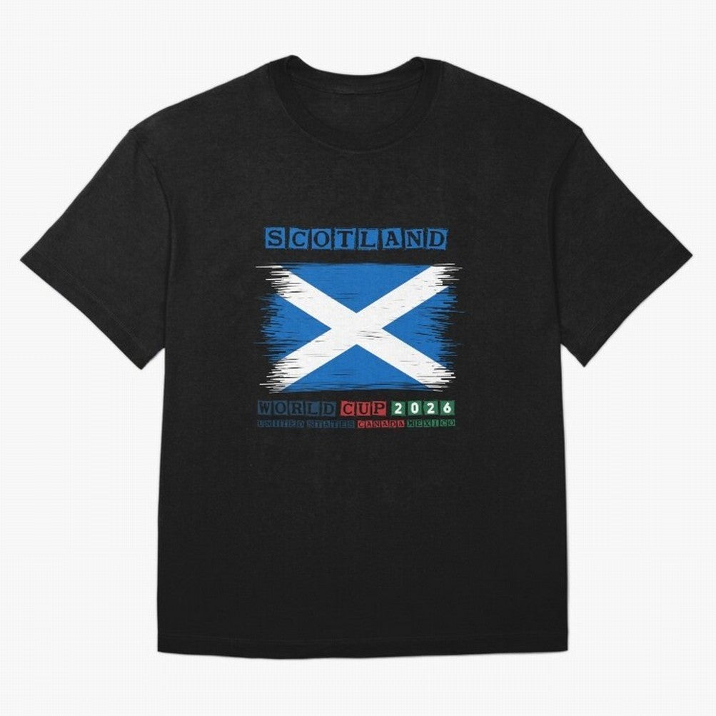 SCOTLAND WORLD CUP 2026 Oversized T-Shirt Create the FIFA World Cup 2026 Journey through Haaland Highlights, England and Germany Pride, Soccer Culture, Superstar Moments, National Team Dreams and Competitive Fire; Made for Die Hard Supporters,