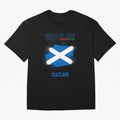 SCOTLAND WORLD CUP 2026 Oversized T-Shirt Show Match Day Excitement for FIFA World Cup 2026 USA Canada Mexico Featuring Messi, CR7 and Mbappe, Portugal Energy, Soccer Culture, Superstar Moments, National Team Dreams and Competitive Fire; Great for
