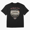 Spain World Cup Vintage Streetwear Oversized T-Shirt Keep Football History Alive during Global Football Passion for FIFA World Cup 2026 Group Stage, Capturing Cristiano Ronaldo, France, Match Day Excitement, Supporter Culture, Golden Goals and