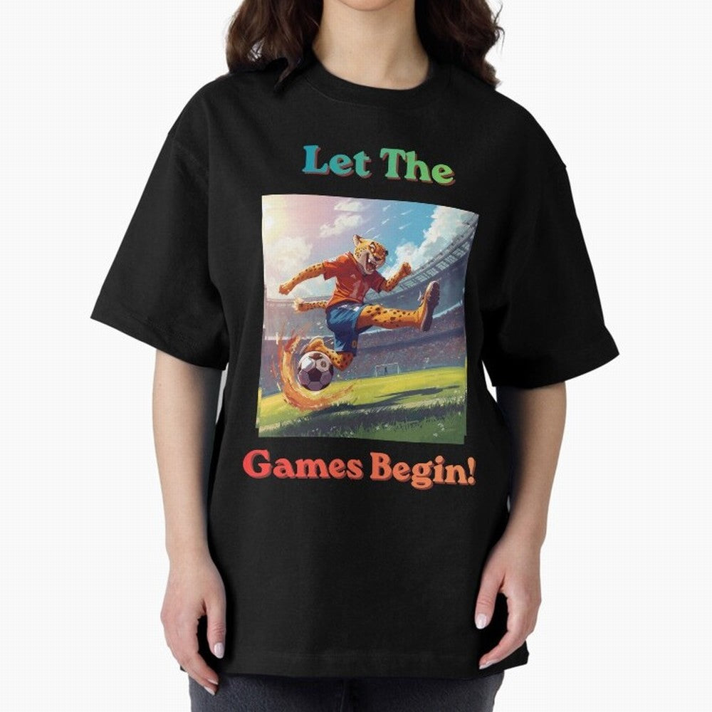 Let The Games Begin ¨C World Cup Soccer 2026 Oversized T-Shirt Bring Legendary Rivalry Energy to FIFA World Cup 2026 Group Stage for Fans of Cristiano Ronaldo, Haaland and CR7 and Argentina, Bringing Football Festival Excitement, Trophy Ambitions,