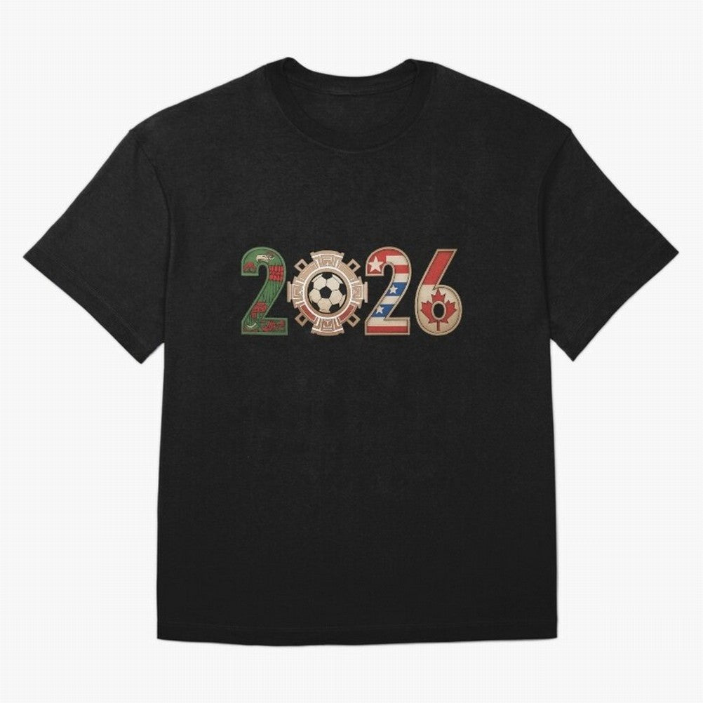 2026 Oversized T-Shirt Show Championship Spirit for the FIFA World Cup 2026 Group Stage Journey through Messi, CR7 and Mbappe Highlights, Spain and Netherlands Pride, Classic Soccer Heritage, Championship Pressure, Fan Loyalty and International
