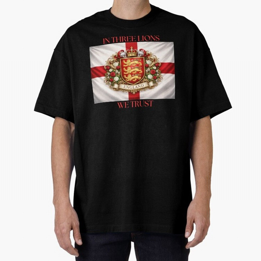 ENGLAND Oversized T-Shirt Show Support during the FIFA World Cup 2026 Group Stage Journey through Messi, CR7 and Mbappe Highlights, Spain and Netherlands Pride, Football History, Final Match Energy, Crowd Noise and Once in a Lifetime Moments;