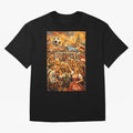 Festival Celebration with Soccer and Beer Oversized T-Shirt Bring Trophy Dreams to the FIFA World Cup 2026 Journey through Mbappe and Neymar Highlights, France and Portugal Pride, Stadium Memories, Football Loyalty, International Chants and