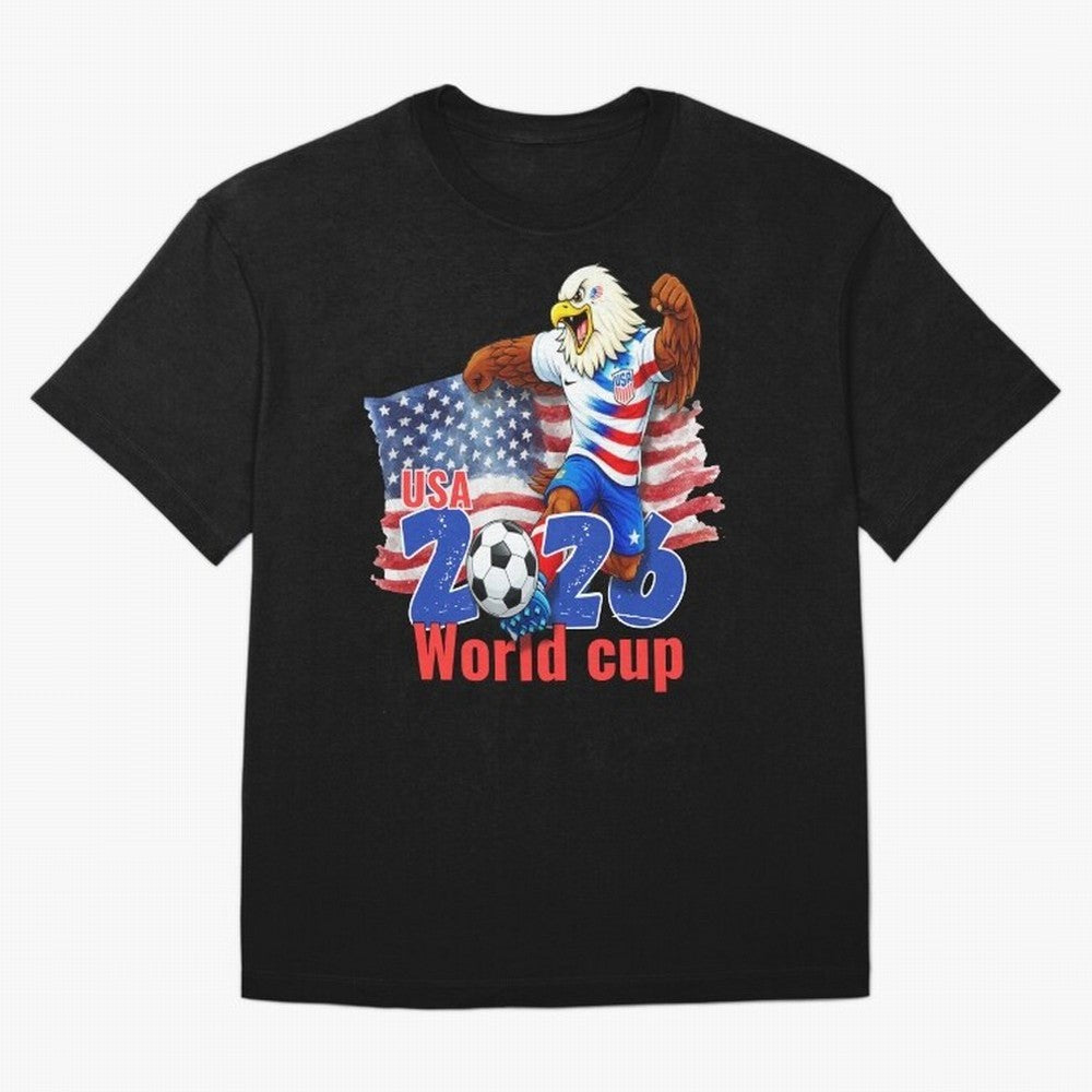 USA 2026 WORLD CUP Oversized T-Shirt Make Your Look Match Match Day Hype around FIFA World Cup 2026 Group Stage, Cristiano Ronaldo, Brazil, Supporter Pride, Iconic Celebrations, Legendary Names and Global Match Day Energy; Perfect for People Who