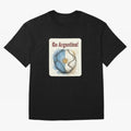 Go Argentina Soccer Ball Flag | Argentinian Football Fan Graphic Tee Oversized T-Shirt Follow the Final Road of Match Day Hype around FIFA World Cup 2026, Cristiano Ronaldo, Haaland and CR7, Netherlands, Sports Nostalgia, International Competition,