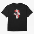 Glitched United 2026 - North America Emblem Cup T-Shirt_82794505 Oversized T-Shirt Keep the Match Day Mood of FIFA World Cup 2026 Group Stage for Fans of Haaland and Portugal, Spain and Germany, Bringing Football Festival Excitement, Trophy