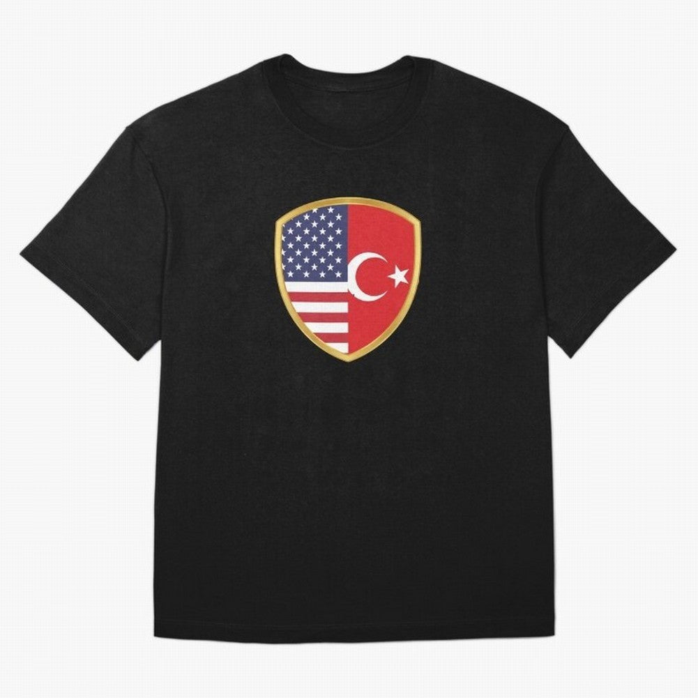 FIFA World Cup -USA v Turkiye Oversized T-Shirt Show Fan Pride Across FIFA World Cup 2026 for Fans of Haaland and Mbappe and England and Germany, Bringing Worldwide Fan Energy, Dramatic Goals, Stadium Lights and Championship Celebrations; Perfect