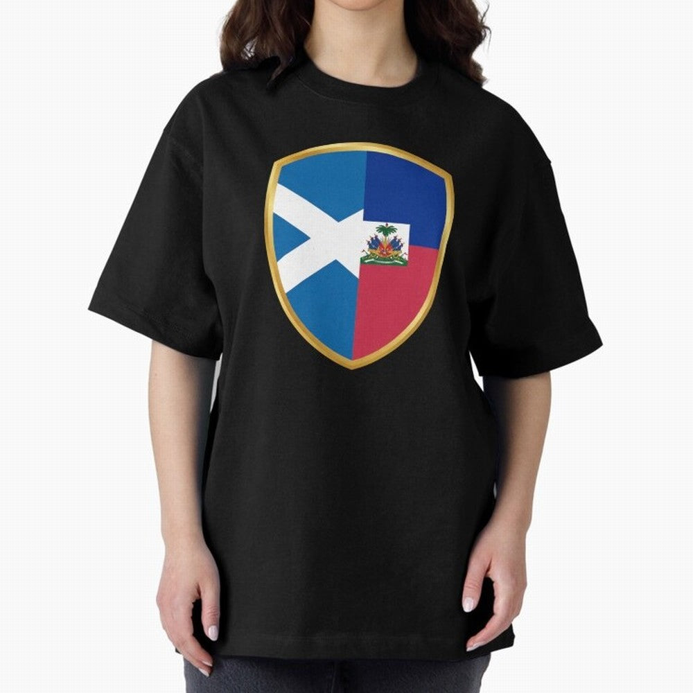 Copy of FIFA World Cup -Scotland v Haiti Oversized T-Shirt Keep Football History Alive during FIFA World Cup 2026 Group Stage Spirit, Connected to England and Germany, CR7 and Messi, Football Festival Excitement, Trophy Ambitions, Country Rivalries